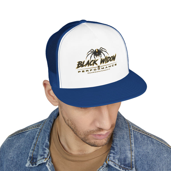 Trucker Cap – Retro Spider Logo Mesh Snapback