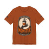 Momster Caffeine Coven Tee | Halloween Mom shirt, spooky pumpkin coffee design