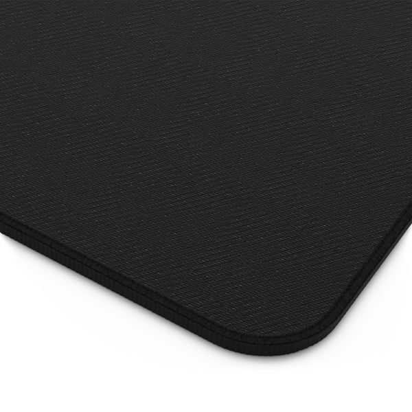 Black Widow 'Unleash the Power' gothic spider gaming mousepad desk mat with vibrant ember red and orange design on neoprene surface