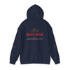 Halloween Ghost Hoodie — "October Pink Boo Crew" Graphic Pullover