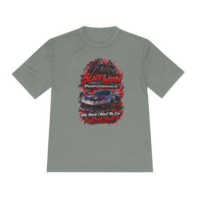 Corvette Performance Tee — Black Widow Racing Graphic