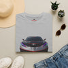 Black Widow Performance Corvette Z51 T-shirt in black with subtle Corvette motif and breathable cotton fabric