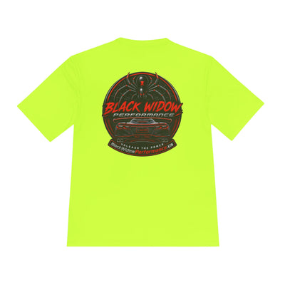 Corvette Performance Tee — Black Widow Racing Graphic