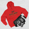 Black Widow Performance Hoodie medium-heavy fleece pullover with spider logo and Game Day racing graphic
