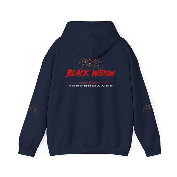Black Widow Monster Hoodie — Graphic Spider Performance Sweatshirt