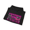 Black Widow Performance Hoodie — Pink Spider Racing Design