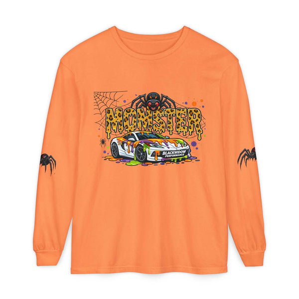 'Momster' Racing Long Sleeve Tee