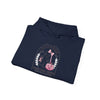 Halloween Ghost Hoodie — "October Pink Boo Crew" Graphic Pullover