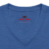 Checking Under The Hood Tee — Women's V-Neck Cat & Sports Car Graphic