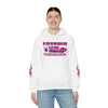 Black Widow Performance Hoodie — Pink Spider Racing Design