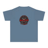 Youth midweight tee shirt made of 100% combed ring-spun cotton, soft-washed and garment-dyed for comfort and classic fit