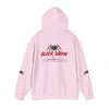 Halloween Ghost Hoodie — "October Pink Boo Crew" Graphic Pullover