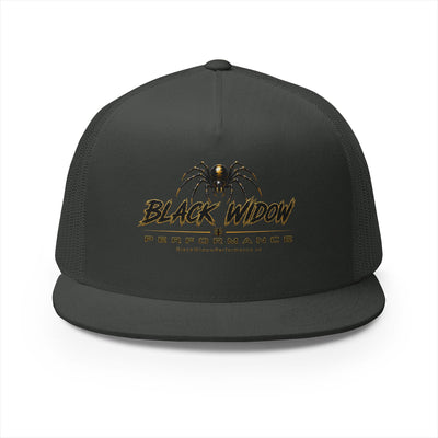 Trucker Cap – Retro Spider Logo Mesh Snapback