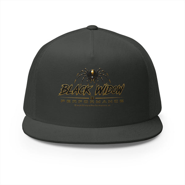 Trucker Cap – Retro Spider Logo Mesh Snapback