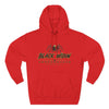 Black Widow Performance Hoodie medium-heavy fleece with adjustable hood and kangaroo pocket featuring motorsport spider logo and bold Game Day graphic