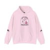 Halloween Ghost Hoodie — "October Pink Boo Crew" Graphic Pullover