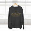 Black Widow Performance Hoodie medium-heavy fleece pullover with adjustable hood and kangaroo pocket for racing fans
