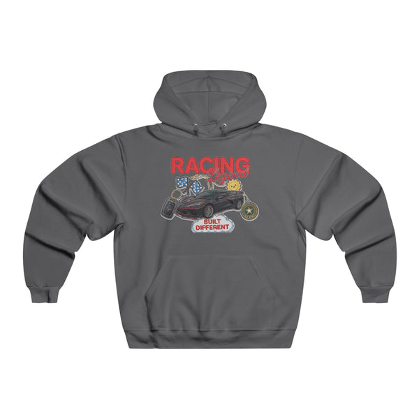Racing Hoodie – Pullover with Sports Car Graphic