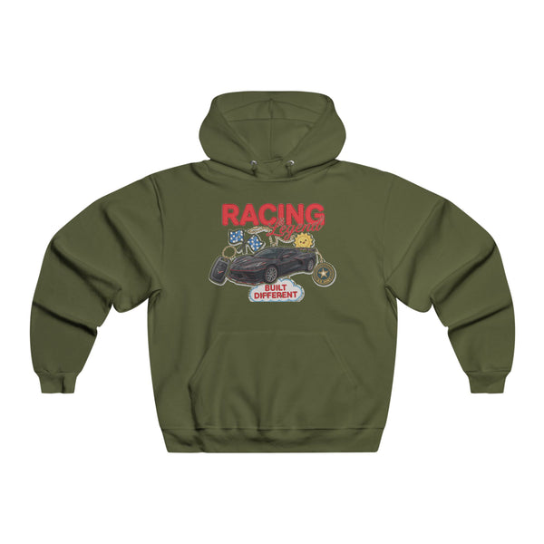 Racing Hoodie – Pullover with Sports Car Graphic