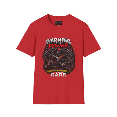 Unleash The Power Spider T-Shirt Warning