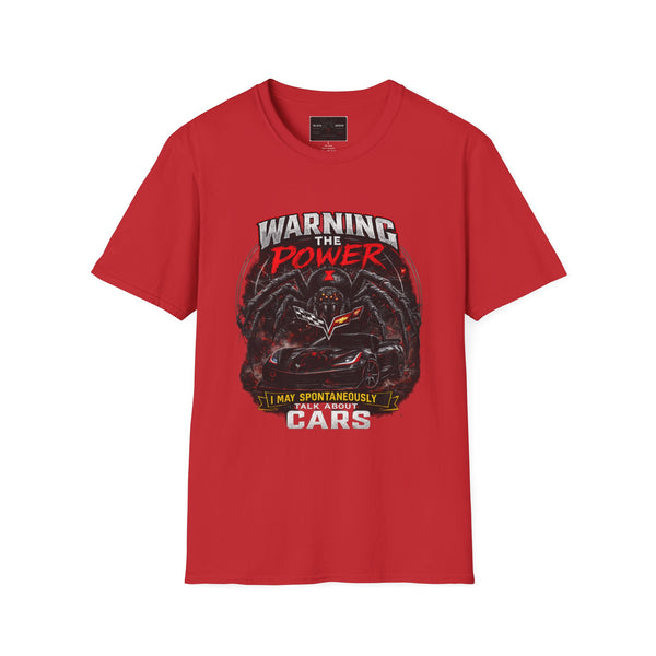 Unleash The Power Spider T-Shirt Warning