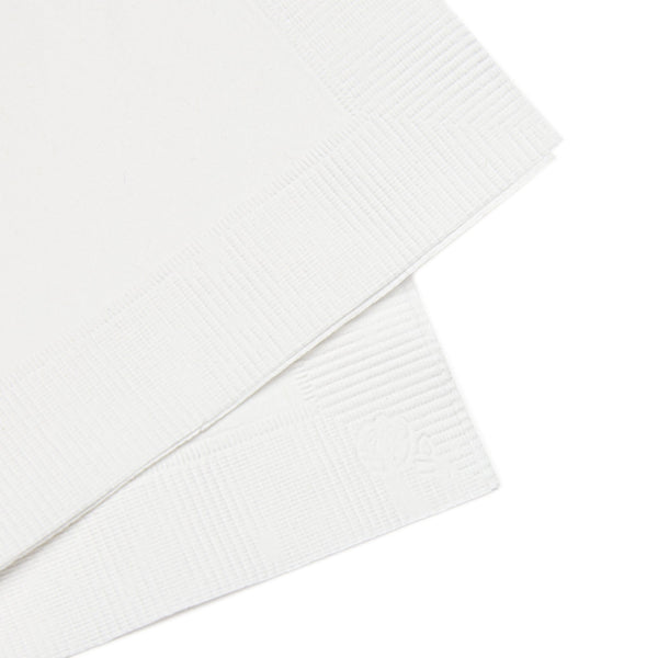 Black Widow Spider cocktail napkin with red abdomen and web design on white three-ply paper, 4.8x4.8 inches