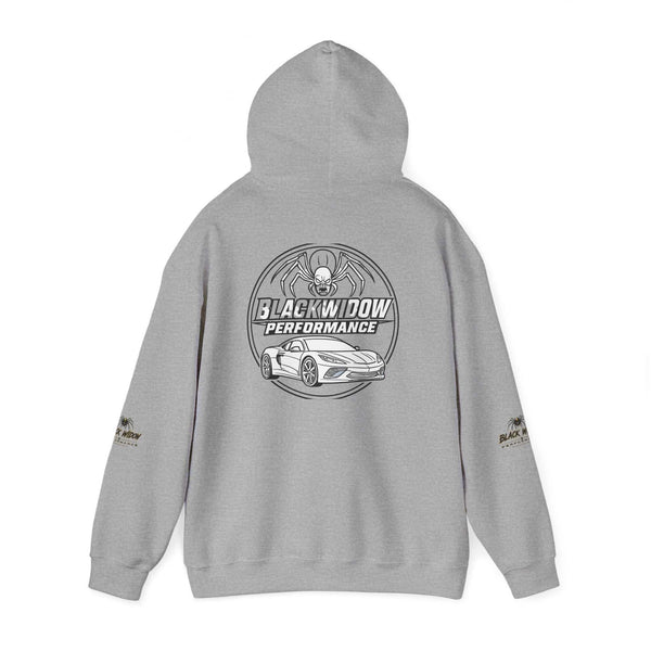 Hoodie — "Game Day Babe" Graphic Hooded Sweatshirt (Black Widow Performance)