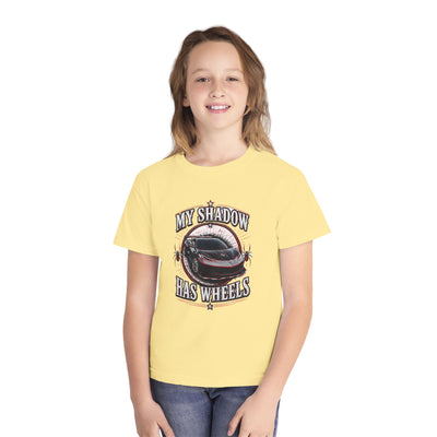 Youth Tee — "My Shadow Has Wheels"