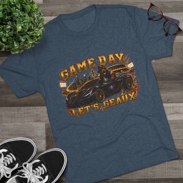 Game Day 'Let's Geaux' Car Graphic Tee