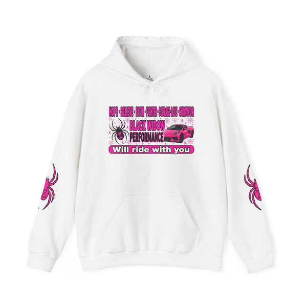 Hoodie — Pink Spider Racing Design