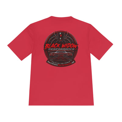 Corvette Performance Tee — Black Widow Racing Graphic