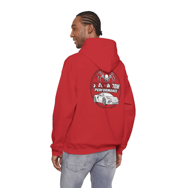 Hoodie — "Game Day Babe" Graphic Hooded Sweatshirt (Black Widow Performance)