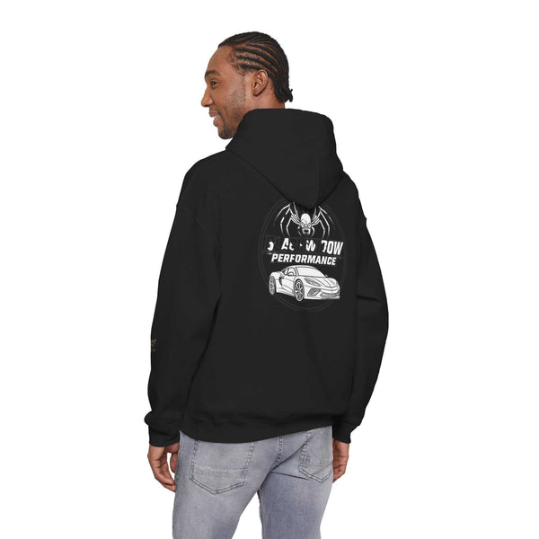 Hoodie — "Game Day Babe" Graphic Hooded Sweatshirt (Black Widow Performance)