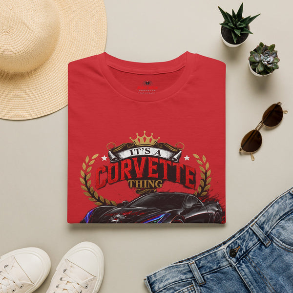 Corvette Graphic T‑Shirt — "It's a Corvette Thing" Retro Car Tee