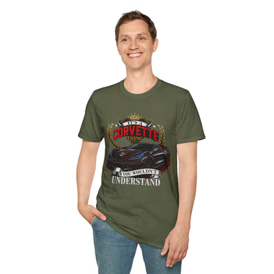 Corvette Graphic T‑Shirt — "It's a Corvette Thing" Retro Car Tee