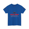 Black Widow Corvette vintage performance t-shirt with cinematic race graphic and durable cotton fabric