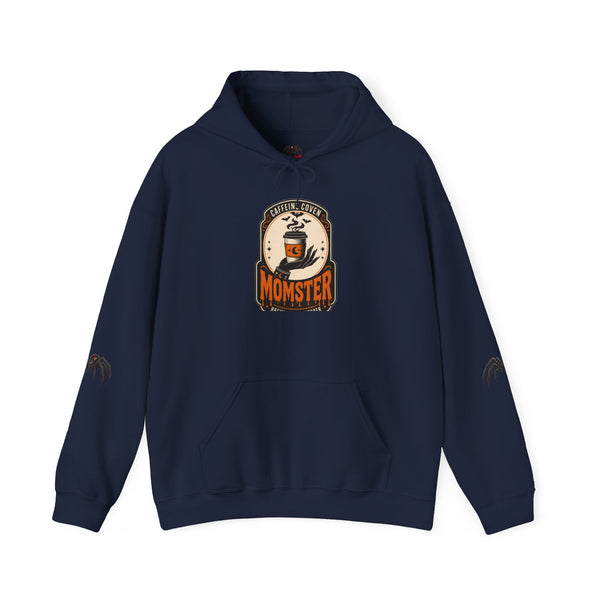 Black Widow Monster Hoodie — Graphic Spider Performance Sweatshirt