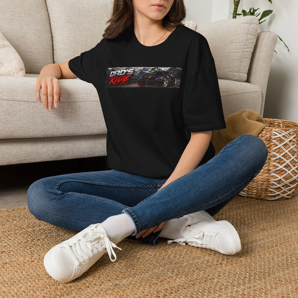 Dad's Ride T‑Shirt — Vintage Muscle Car Graphic Tee for Car Dads