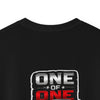 Kids C8 Corvette Black Widow tee with sleek car design on black fabric