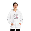 Halloween Ghost Hoodie — "October Pink Boo Crew" Graphic Pullover