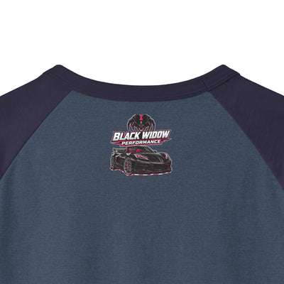 Easily Distracted by Cool Cars Raglan Shirt