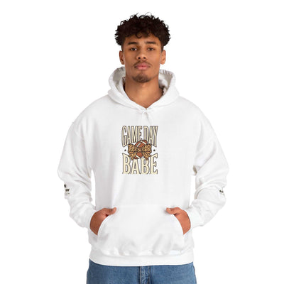 Hoodie — "Game Day Babe" Graphic Hooded Sweatshirt (Black Widow Performance)