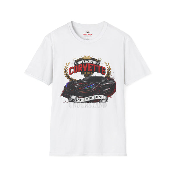 Corvette Graphic T‑Shirt — "It's a Corvette Thing" Retro Car Tee