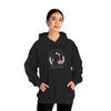 Halloween Ghost Hoodie — "October Pink Boo Crew" Graphic Pullover