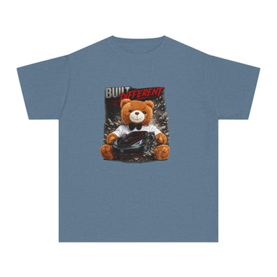 Youth Midweight Tee in soft-washed cotton, classic fit kids' shirt for comfort and agility