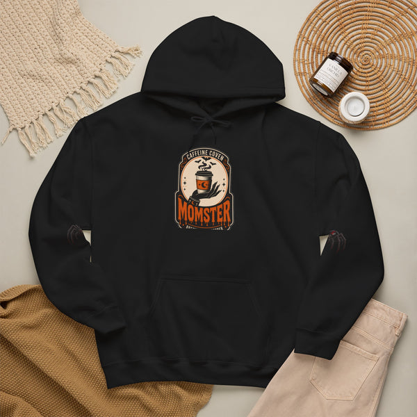 Black Widow Monster Hoodie — Graphic Spider Performance Sweatshirt