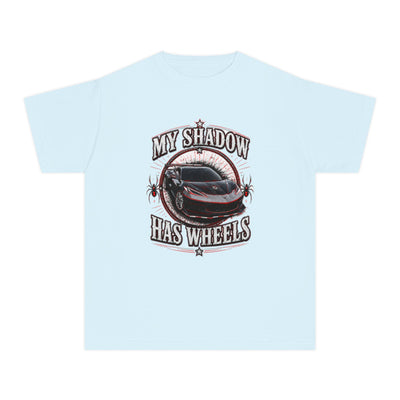 Youth Tee — "My Shadow Has Wheels"