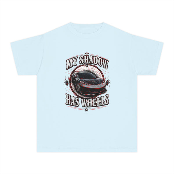 Youth Tee — "My Shadow Has Wheels"