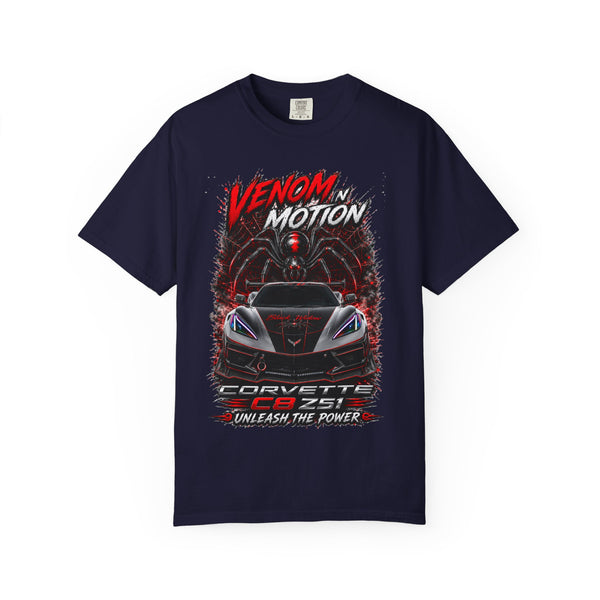 Venom in Motion Corvette Car Tee