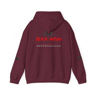 Black Widow Monster Hoodie — Graphic Spider Performance Sweatshirt